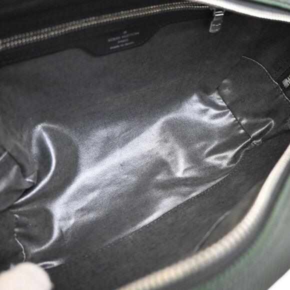 LOUIS VUITTON Parana Clutch Hand Bag Pouch Taiga Canvas Leather M30754 02FC064 - Picture 9 of 16